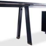 ARTO 2 Person Workstation with 2 Cabinets 2.4M