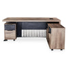 AFTAN Executive Desk with Right Mobile Return