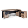 AFTAN Executive Desk with Right Mobile Return