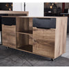AFTAN Executive Desk with Right Mobile Return