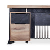 AFTAN Executive Desk with Right Mobile Return