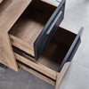 AFTAN Executive Desk with Right Mobile Return