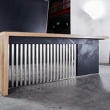 AFTAN Executive Desk with Right Mobile Return