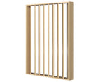 Architectural Angled Laminex Slat Feature Wall – Custom Made